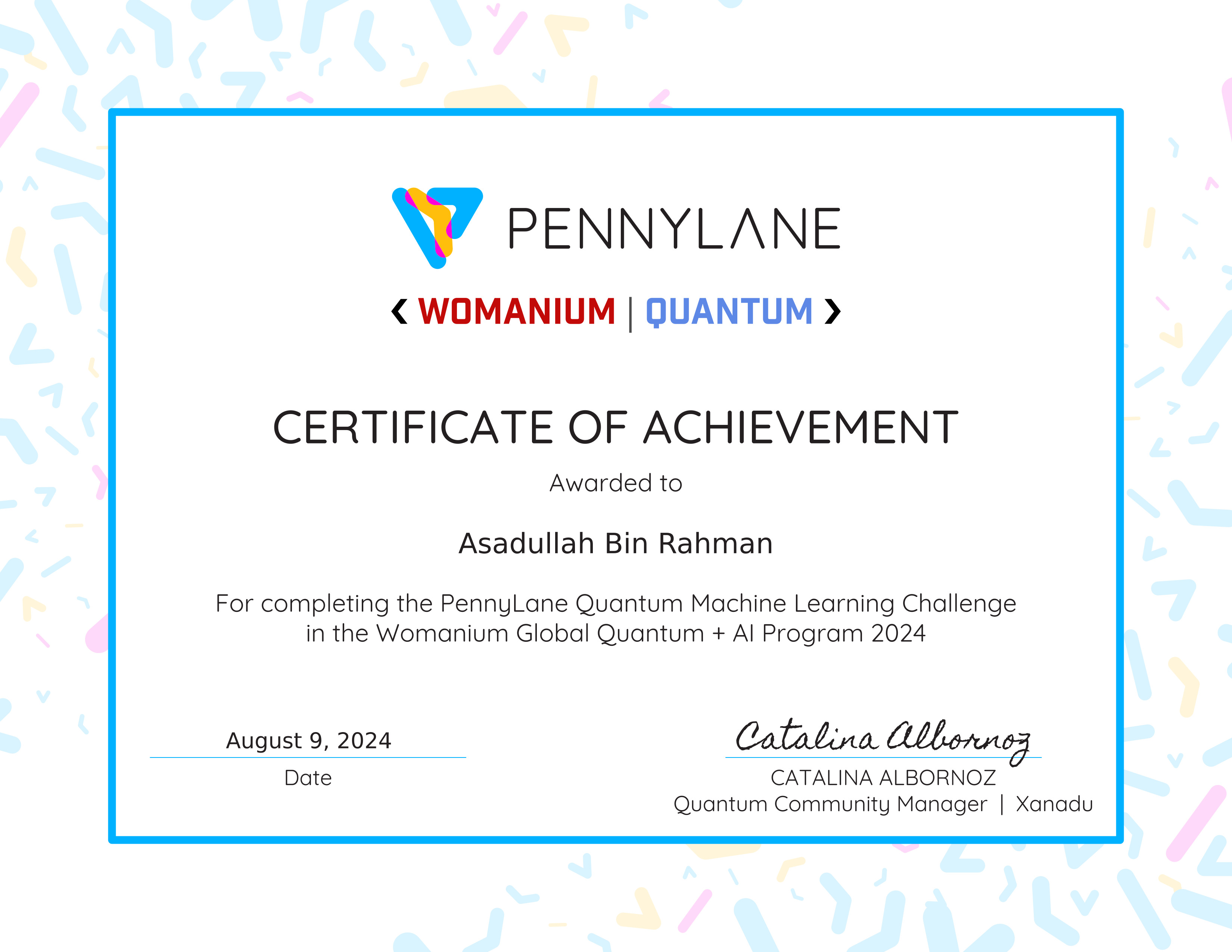QML certification